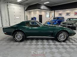 Image result for Blue Green 1973 Corvette