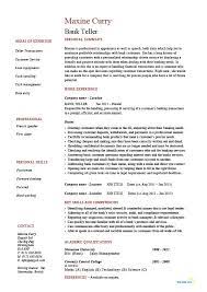 • adheres and enforces bank policies and procedures. Bank Teller Resume Example Sample Template Job Description Banking Cash Handling Accounts