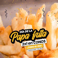 Algunas sucursales de carl´s junior las obsequiarán durante toda la jornada. Papa S Club Hoy Dia De La Papa Frita Durante Todo Facebook