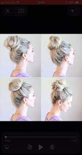 Hair Bun Videos Cute 57 Trendy Ideas Bun Hairstyles For Long Hair Long Hair Styles Hair Styles