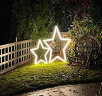 2D Standing Star Motif