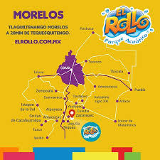 Región está ubicado en méxico. Mapa Para Llegar A El Rollo Parque Acuatico A 5 Minutos De Jojutla Morelos Mexico Bilde Av Jojutla I Morelos Tripadvisor