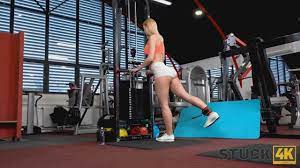 Sharon White - Be Careful With Gym Equipment Or You'll Get Stuck | Scrolller