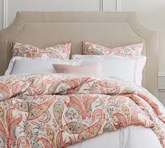 Our ellery essential upholstered bed majorly elevates the style of any bedroom with its traditional upholstered headboard and gold metal legs. Iris Cotton Comforter Pottery Barn