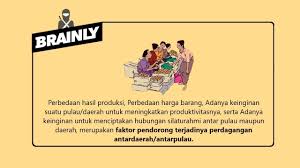 Bagaimana Proses Terjadinya Perdagangan Antar Pulau Brainly Co Id