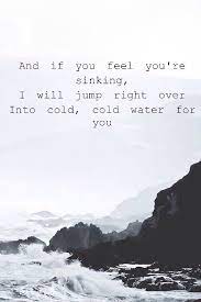 Cold Water Justin Bieber Si Sientes Que Te Estas Hundiendo Saltare Al Agua Fria Por Ti Justin Bieber Love Yourself Justin Bieber Quotes Justin Bieber Lyrics