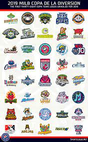 Check spelling or type a new query. Chris Creamer On Twitter The First Batch Of Copadeladiversion Team Logos Unveiled By Minor League Baseball Today There S Still Another Few Dozen To Come Throughout The Day Milb The Meanings Behind All