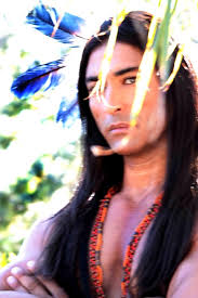 Handsome native american men