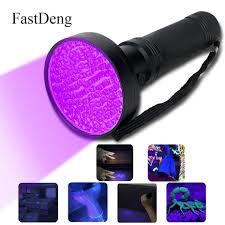 Acheter Torche Electrique Lampe De Poche Uv 10w 100 Led 395 Nm Uv