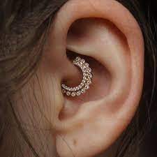 Got To Take A Picture Of This Healing Daith From 2 Months Ago Love This Jewelry From Venusbymariatash Daith Piercing Jewelry Cute Ear Piercings