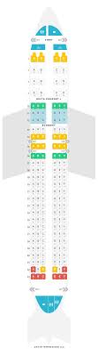 Seat Map Airbus A320 32k V1 Delta Air Lines Find The Best