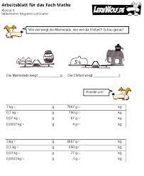 Maßeinheiten tabelle zum ausdrucken pdf grundschule : Ubungen Mathe Klasse 4 Kostenlos Zum Download Lernwolf De