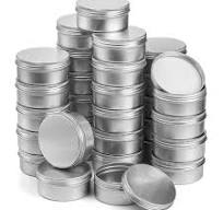 100 Pack Metal Tins 4 Oz Aluminum Containers With Lids Screw Top Round Tin  Cans For Cosmetic Lip Balm DIY Salves Candles Wax