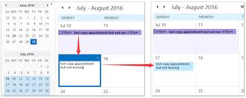 How To Copy An Appointment To Another Day In Outlook Calendar