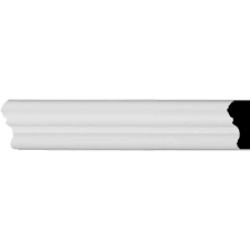 I ordered 2x6 chair rail through hd special order, and it was about $1.6 per piece or something like that. Ekena Millwork 3 4 In X 8 Ft Primed Polyurethane Chair Rail Moulding In The Chair Rail Moulding Department At Lowes Com
