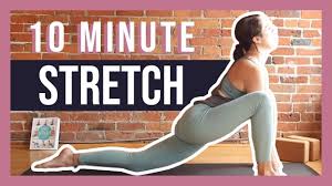 10 Min Morning Yoga Full Body Stretch Yoga For Beginners Morning Yoga Morning Yoga Stretches