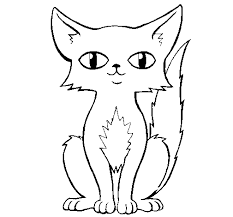 Dibujo De Gato Persa Para Colorear Gatito Para Colorear Dibujos De Gatos Dibujos