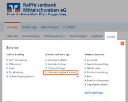 Internet banking si môžete spustiť aj prostredníctvom aplikácie raiffeisen bank sk dostupnej z google play od verzie android 5.0 alebo z appstore od verzie ios 11. Uberweisungslimit Online Andern Raiffeisenbank Mittelschwaben Eg