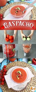 Gaspacho Facile Et Frais Recette Ptitchef Recette Gaspacho Recette Gaspacho Tomate