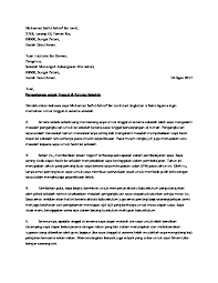 Berikut dikongsikan senarai contoh surat tidak datang ke sekolah buat panduan semua. Surat Kiriman Rasmi Permohonan Untuk Tinggal Di Asrama Sekolah Ylyxyy3x3dnm