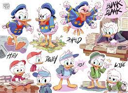 How to draw della duck. Art Of Ducktales 2017