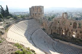 The odeon of herodes atticus is a stone theatre structure that hosted music events, located on the southwest slope of the acropolis of athens. Bild Odeon Des Herodes Attikus Zu Dionysos Theater In Athen