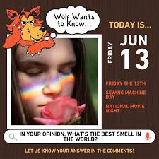 I love the smell of ______ in the morning.