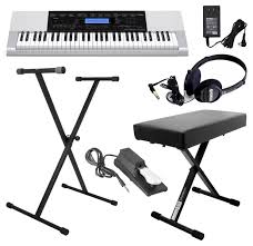 casio ctk 4200 61 key portable keyboard value pack w headphones keyboard stand and ksp100 sustain pedal portable keyboard sustain pedal power adapter