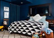 Choose a quirky pattern if you want to create a fun, inviting space. 15 Blue Drapes And Curtain Ideas For A Stunning Modern Interior