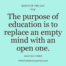 Copy the replace_quotes folder to system/expressionengine/third_party on your server. Education Quote Of The Day The Purpose Of Education Is To Replace An Empty Mind With An Open Funny Education Quotes Education Quotes Funny Inspirational Quotes