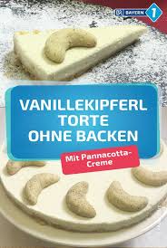 Weihnachtstorte Panna Cotta Torte Mit Vanillekipferl Ohne Backen Br De Torte Ohne Backen Weihnachtstorten Vanillekipferl