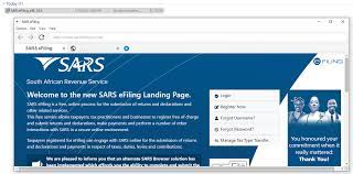 Online filings can be made through sars efiling. South African Government Releases Its Own Browser Just To Re Enable Flash Support Zdnet