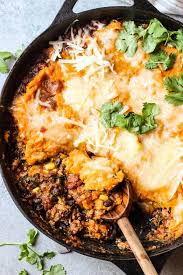 Healthy Black Bean And Sweet Potato Shepherd S Pie With Turkey Black Beans And Sweet P Sweet Potato Dinner Healthy Potato Recipes Thanksgiving Dinner Recipes