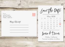 Calendar Non Photo Save The Date Postcard Postcard Save The Etsy Wedding Save The Dates Wedding Saving Save The Date Postcards