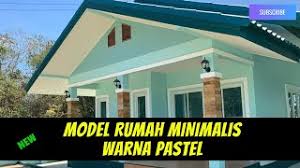 Ragam ⭐ inspirasi warna cat rumah minimalis anti mainstream yang wajib kamu coba ! Cat Rumah Hijau Tosca Warna Cat Rumah Minimalis Atap Biru Cute766