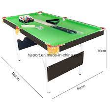 The size a room you would need would be about 20ft by 15ft. China Different Size Options Kid S Household Snooker Billiard Table China Snooker Table And Billiard Table Price
