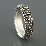 Nobby Dirt Bike Tire Ring 117 Mens Wedding Rings Dirt Bike Wedding Bike Rings