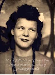 Maude Stella “Lloyd” Hamm Pate (1930-1988)