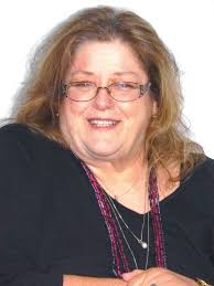 Beverly McBride visits Bayliss Public Library