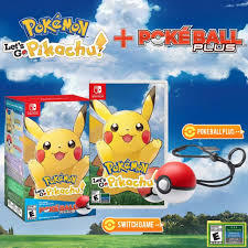 Pokémon let's go pikachu & let's go eevee see a return to kanto and the original 151 pokémon, plus two new mythicals. Pokemon Let S Go Pikachu Poke Ball Plus Pack