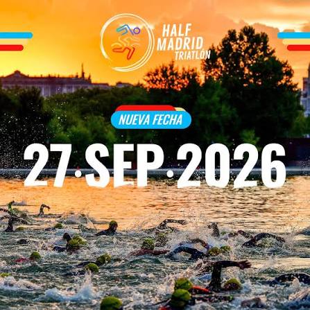 Cartel HALF MADRID TRIATLÓN