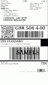 Shipping labels for paperless invoicing will include the letters edi in the lower right hand corner. Ups Shipping And Labels