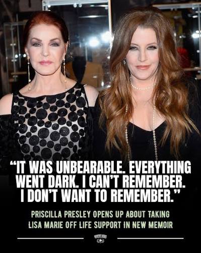 Lisa Marie Presley passed away in January 2023. Now, Priscilla Presley is  opening up about the heartbreaking day, including how she took her daughter  off life support. Read more here >>  http://go.countryrebel.com/PriscillaMemoir