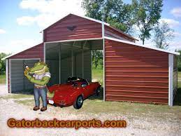 Louisiana Metal Barns La Gatorback Carports