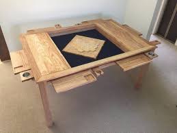 The Board Game Vault Table Plans Board Game Table Gaming Table Diy Table Plans