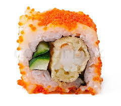 Maybe you would like to learn more about one of these? Sushi Roll With Shrimp Tempura Isolated Stock Image Colourbox