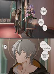 trailblazer and caelus (honkai and 1 more) drawn by yukaero4 | Danbooru