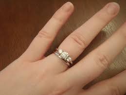 Worried About Wedding Band Fitting Too Tight Weddingbee Thigh Jewelry Rings Wedding Bands