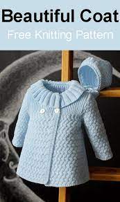 Jersey knits (4) kids, babies, nursery (77) landscapes (cities and farms) (50) media themes (8) metallic fabrics (43) miltary and police (0) minky (13) music (5) mystical (24) nautical (47) no section (3) novelty fabrics (32) ombre (9) patriotic (22) professions (22) religion (18) reproductions (38) ribbon (10) romatic (0) science (7) science. Beautiful Coat Free Knitting Pattern Baby Sweater Patterns Baby Sweater Knitting Pattern Knitted Baby Clothes