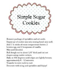 Simplesugarcookies Jpg 615 751 Pixels Mason Jar Cookies Cookie Recipe Printable Meals In A Jar